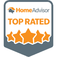 Top Rated badge from HomeAdvisor.