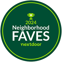 2024 Neighborhood Faves badge from Nextdoor.